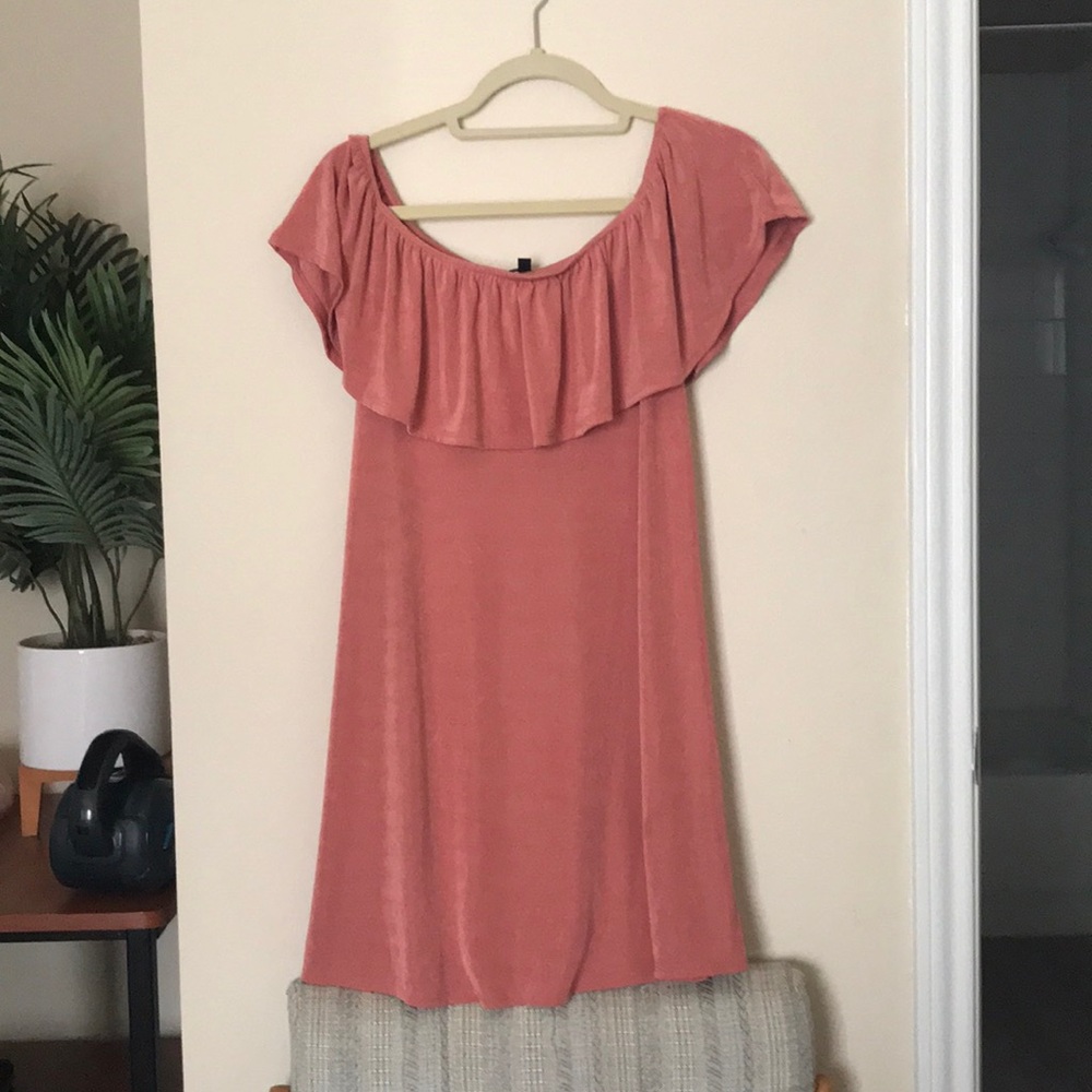 Coral dress size L